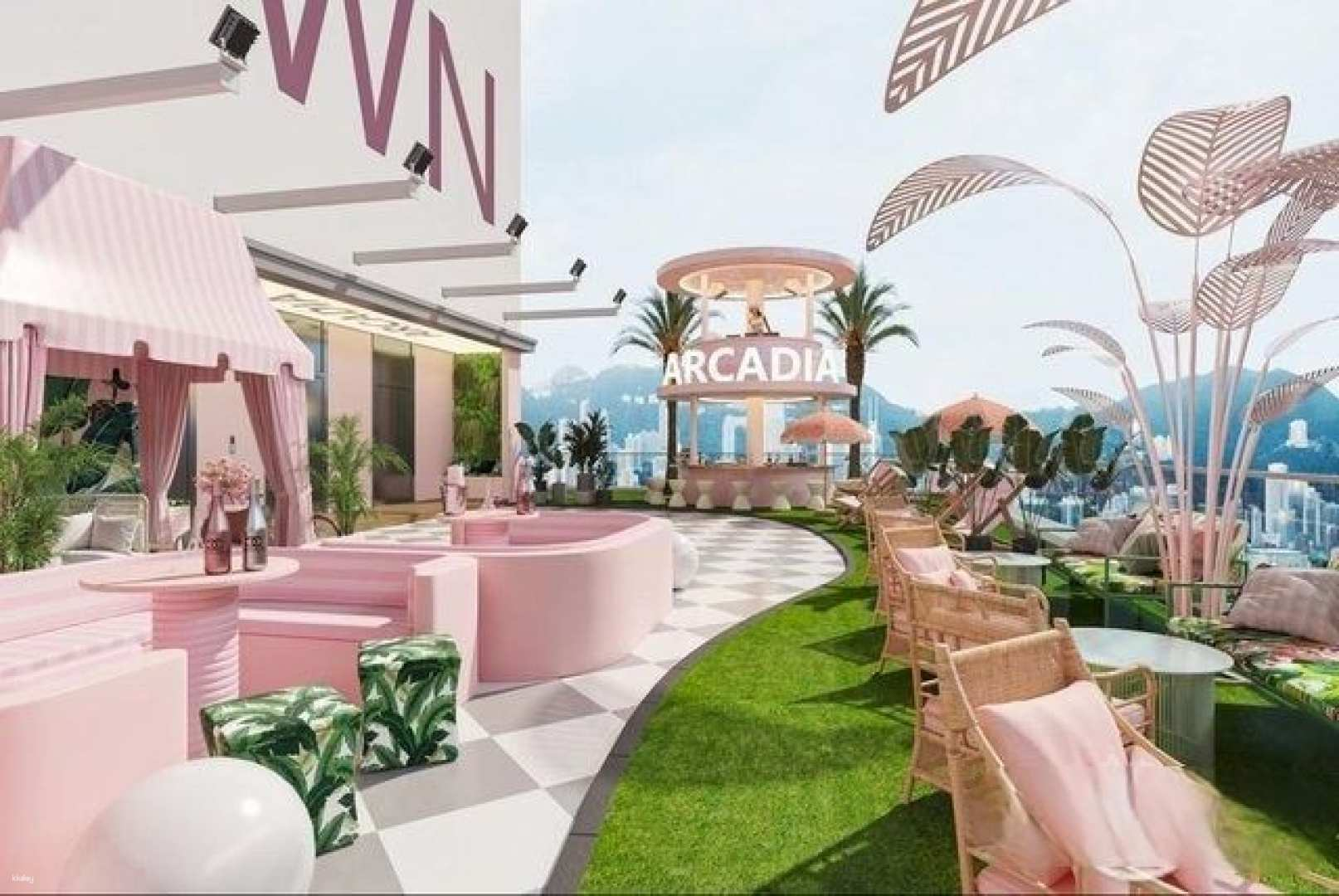 Causeway Bay | Kelvin Kwan WHITE CHRISTMAS DJ Party | Arcadia Restaurant & Bar | Rooftop Ocean View Terrace, New Photo Spot | Exclusive Dinner for Two Includes a Magic Lamp Cocktail - Photo 1 of 6